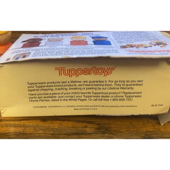 VTG Li'l Tuppers Nurse fireman Mail man Construction Workers Neat 1988 In Box - Picture 6 of 6
